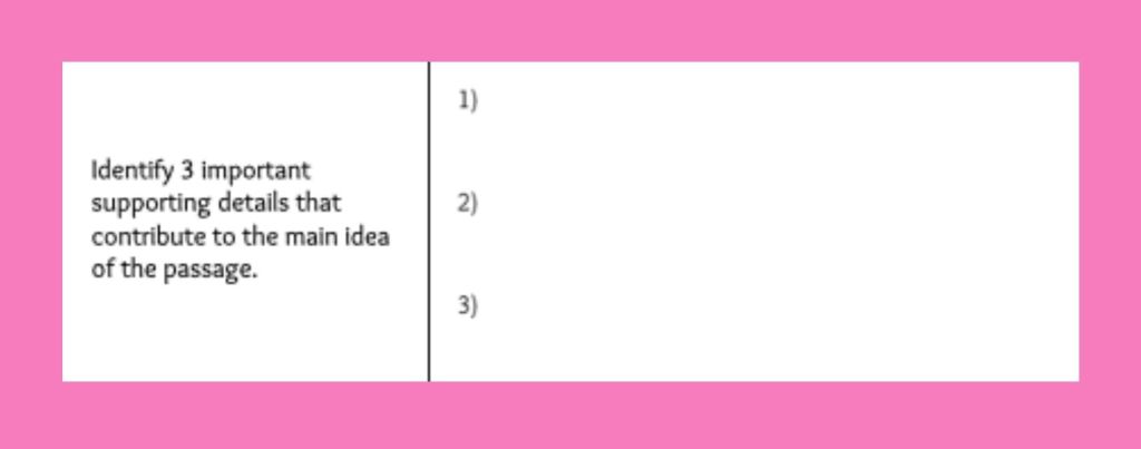 summarizing graphic organizer example 