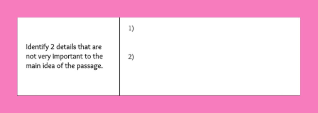 summarizing graphic organizer example 